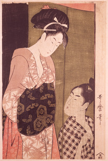 『蚊帳の内外』 東京国立博物館蔵（A-10569-565）・江戸時代 18世紀 <a href=