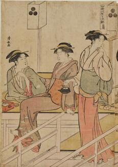 『四條河原夕凉躰』 東京国立博物館蔵（A-10569-801）・江戸時代 18世紀 <a href=